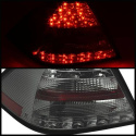 Mercedes Benz W203 C-Class 05-07 4DR Sedan LED Tail Lights - Smoke Spyder Auto