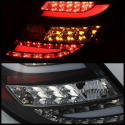 Mercedes Benz W204 C-Class 08-11 LED Tail Lights - Incandescent Model only ( Not Compatible With LED Model ) - Black Spyder Auto