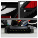 Mercedes Benz W204 C-Class 11-14 LED Tail Lights (Will Fit LED Model Only) - Black Spyder Auto