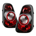 Mini Cooper 02-06 / Cooper Convertibles 05-08 Euro Style Tail Lights - Black Spyder Auto