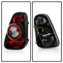 Mini Cooper 02-06 / Cooper Convertibles 05-08 Euro Style Tail Lights - Black Spyder Auto