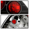 Mitsubishi Eclipse 00-02 Euro Style Tail Lights - Black Spyder Auto
