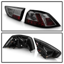 Mitsubishi Lancer / Evolution X 08-14 ( Will Not Fit SportBack ) LED Tail Lights - Smoke Spyder Auto
