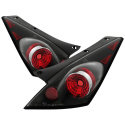 Nissan 350Z 03-05 Euro Style Tail Lights - Black Spyder Auto