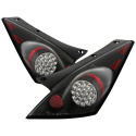 Nissan 350Z 03-05 LED Tail Lights - Black Spyder Auto
