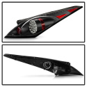 Nissan 350Z 03-05 LED Tail Lights - Black Spyder Auto
