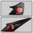 Nissan 350Z 03-05 LED Tail Lights - Black Spyder Auto