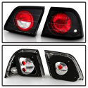Nissan Maxima 97-99 Euro Style Tail Lights - Black Spyder Auto