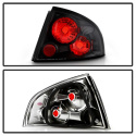 Nissan Sentra 00-03 Euro Style Tail Lights - Black Spyder Auto