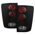 Nissan Titan 04-14 Euro Style Tail Lights - Black Smoke Spyder Auto