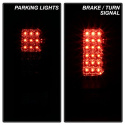 Nissan Titan 04-14 LED Tail Lights - Black Spyder Auto