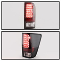 Nissan Titan 04-14 LED Tail Lights - Black Spyder Auto