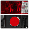 Porsche 997 05-08 LED Tail Lights - Red Clear Spyder Auto