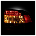 Porsche Cayenne 03-07 LED Tail Lights - Red Clear Spyder Auto