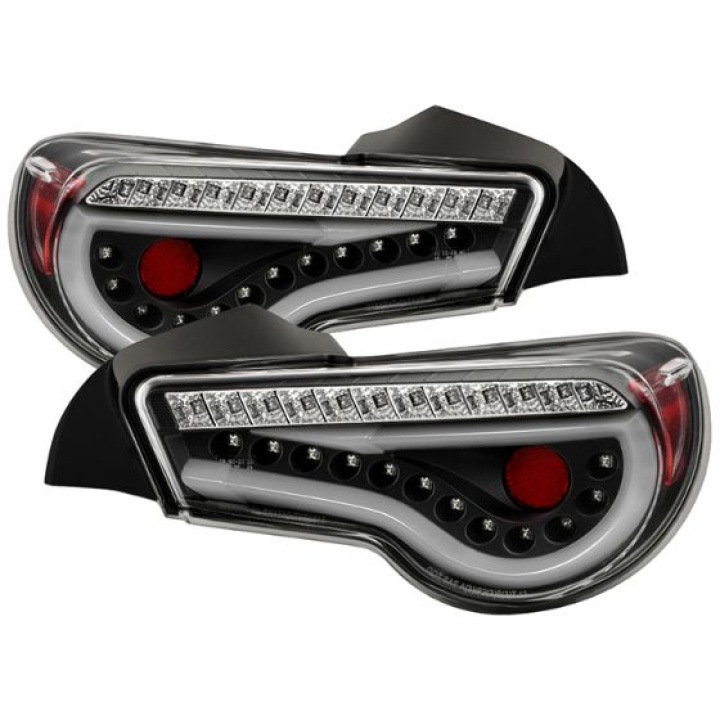 Scion FRS 12-14 / Subaru BRZ 12-14 Light Bar LED Tail Lights - Black Spyder Auto in the group Select car model / Toyota / GT86 12-21 / Styling / Lights at DDESIGN Scandinavia AB (ALT-YD-SFRS12-LBLED-BK)