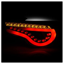 Scion FRS 12-14 / Subaru BRZ 12-14 Light Bar LED Tail Lights - Black Spyder Auto
