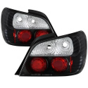 Subaru Impreza WRX / Sti 02-03 4Dr (Not Fit Wagon) Euro Style Tail Lights - Black Spyder Auto