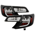 Toyota Camry 12-14 Light Bar LED Tail Lights - Black Spyder Auto