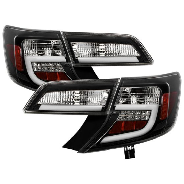 Toyota Camry 12-14 Light Bar LED Tail Lights - Black Spyder Auto in the group Select car model / Toyota / Camry at DDESIGN Scandinavia AB (ALT-YD-TC12-LBLED-BK)