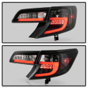 Toyota Camry 12-14 Light Bar LED Tail Lights - Black Spyder Auto