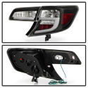 Toyota Camry 12-14 Light Bar LED Tail Lights - Black Spyder Auto