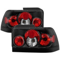 Toyota Corolla 93-97 Euro Style Tail Lights - Black Spyder Auto