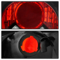 Toyota Corolla 93-97 Euro Style Tail Lights - Black Spyder Auto