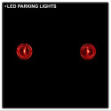 Toyota Corolla 93-97 Euro Style Trunk Tail Lights - Black Spyder Auto