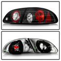 Toyota Corolla 98-02 Euro Style Tail Lights - Black Spyder Auto