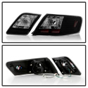 Toyota Camry (does not fit the Hybrid) 07-09 LED Tail Lights - Black Spyder Auto