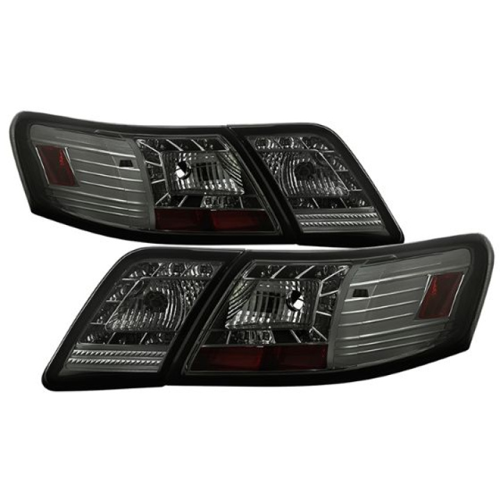 Toyota Camry (does not fit the Hybrid) 07-09 LED Tail Lights - Smoke Spyder Auto in the group Select car model / Toyota / Camry at DDESIGN Scandinavia AB (ALT-YD-TCAM07-LED-SM)