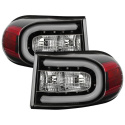 Toyota FJ Cruiser 07-13 Light Bar LED Tail Lights - Black Spyder Auto