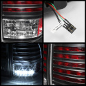 Toyota Land Cruiser 98-05 LED Tail Lights - Black Spyder Auto