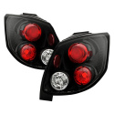 Toyota Matrix 03-05 Euro Style Tail Lights - Black Spyder Auto