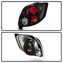 Toyota Matrix 03-05 Euro Style Tail Lights - Black Spyder Auto