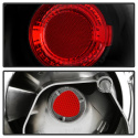 Toyota Matrix 03-05 Euro Style Tail Lights - Black Spyder Auto