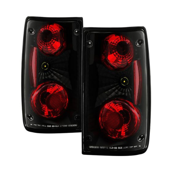 Toyota Pick Up 89-95 Euro Style Tail Lights - Black Spyder Auto in the group Select car model at DDESIGN Scandinavia AB (ALT-YD-TP89-BK)