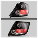 Scion TC 05-10 LED Tail Lights - Black Spyder Auto