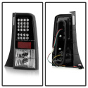 Scion XB 03-07 LED Tail Lights - Black Spyder Auto