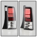 Scion XB 03-07 LED Tail Lights - Black Spyder Auto