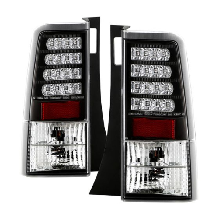 Scion XB 03-07 Version 2 LED Tail Lights - Black Spyder Auto in the group Select car model / Scion / XB 2003-2006 at DDESIGN Scandinavia AB (ALT-YD-TSXB03-LED-V2-BK)