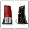 Scion XB 03-07 Version 2 LED Tail Lights - Red Clear Spyder Auto