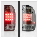 Toyota Tacoma 01-04 LED Tail Lights - Smoke Spyder Auto
