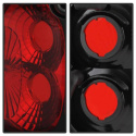 Toyota Tacoma 95-00 Euro Style Tail Lights - Black Spyder Auto