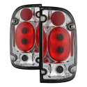 Toyota Tacoma 95-00 Euro Style Tail Lights - Chrome Spyder Auto