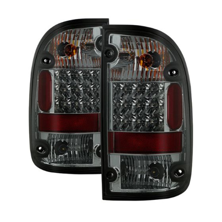 Toyota Tacoma 95-00 LED Tail Lights - Smoke Spyder Auto in the group Select car model / Toyota / Tacoma / Styling at DDESIGN Scandinavia AB (ALT-YD-TT95-LED-SM)