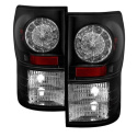 Toyota Tundra 07-13 LED Tail lights - Black Spyder Auto