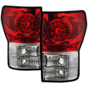 Toyota Tundra 07-13 LED Tail lights - Red Clear Spyder Auto