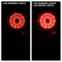Toyota Tundra 07-13 LED Tail lights - Red Clear Spyder Auto