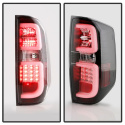 Toyota Tundra 2014-2016 Light Bar LED Tail Lights - Black Spyder Auto
